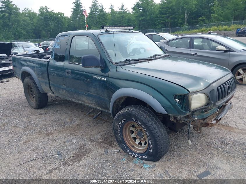2001 Toyota Tacoma Xtracab VIN: 5TEWM72N41Z836136 Lot: 39841207