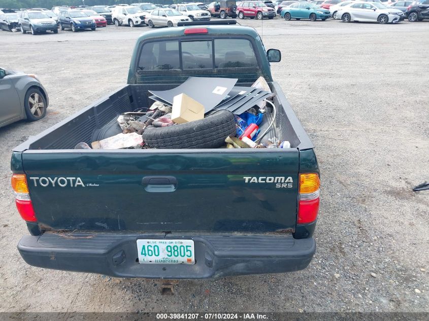 5TEWM72N41Z836136 | 2001 TOYOTA TACOMA