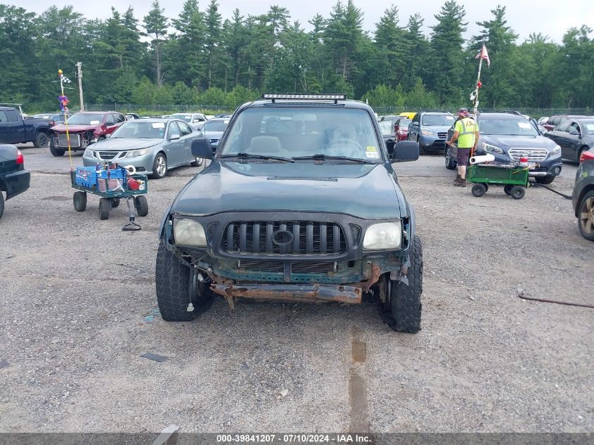 2001 Toyota Tacoma Xtracab VIN: 5TEWM72N41Z836136 Lot: 39841207