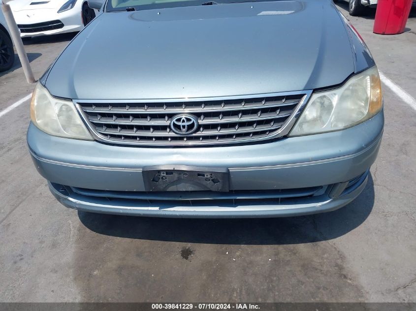 2003 Toyota Avalon Xl VIN: 4T1BF28B63U297373 Lot: 39841229