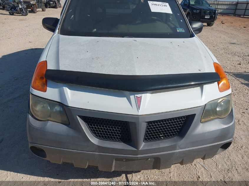 2001 Pontiac Aztek Gt VIN: 3G7DA03E01S502263 Lot: 39841240