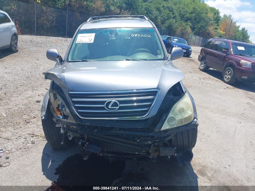 2005 Lexus Gx 470 VIN: JTJBT20X350088202 Lot: 39841241