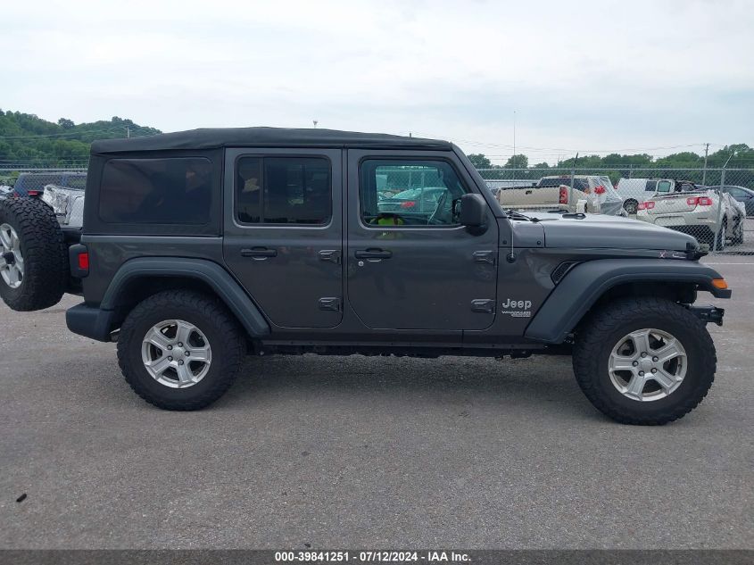 2019 Jeep Wrangler Unlimited Sport S 4X4 VIN: 1C4HJXDGXKW659042 Lot: 39841251