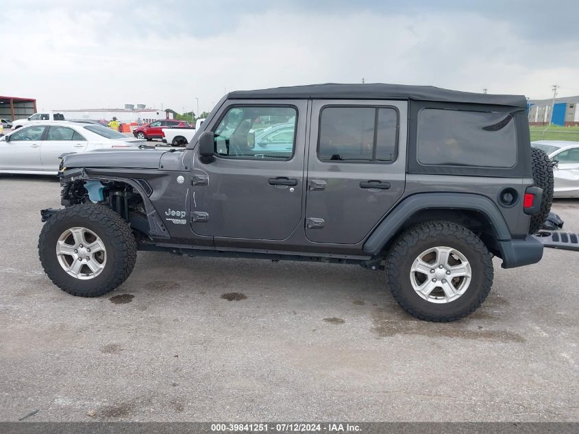 2019 Jeep Wrangler Unlimited Sport S 4X4 VIN: 1C4HJXDGXKW659042 Lot: 39841251