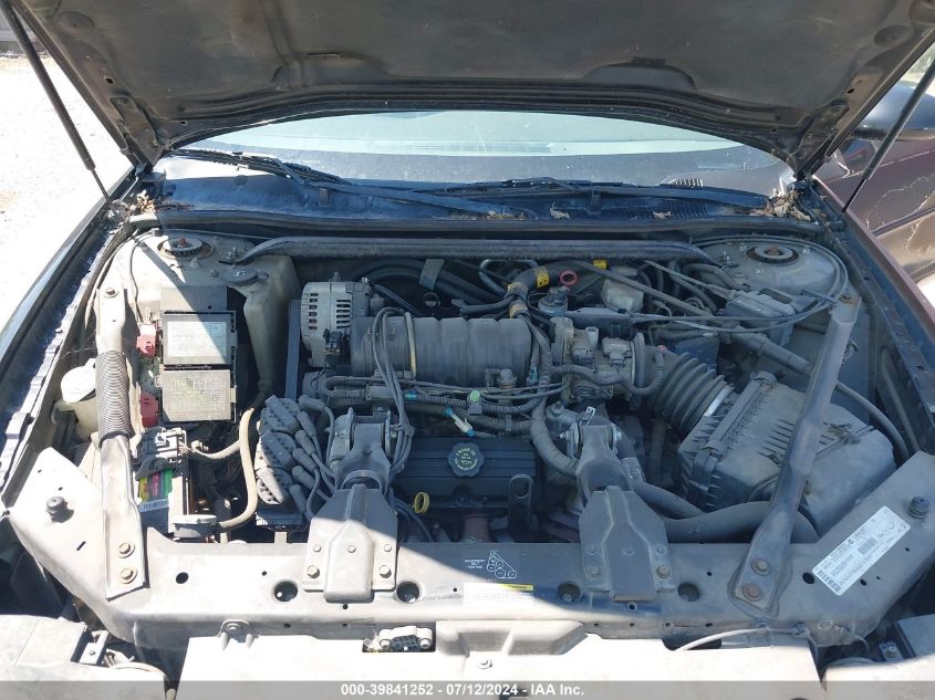 2G1WX15K129299263 2002 Chevrolet Monte Carlo Ss