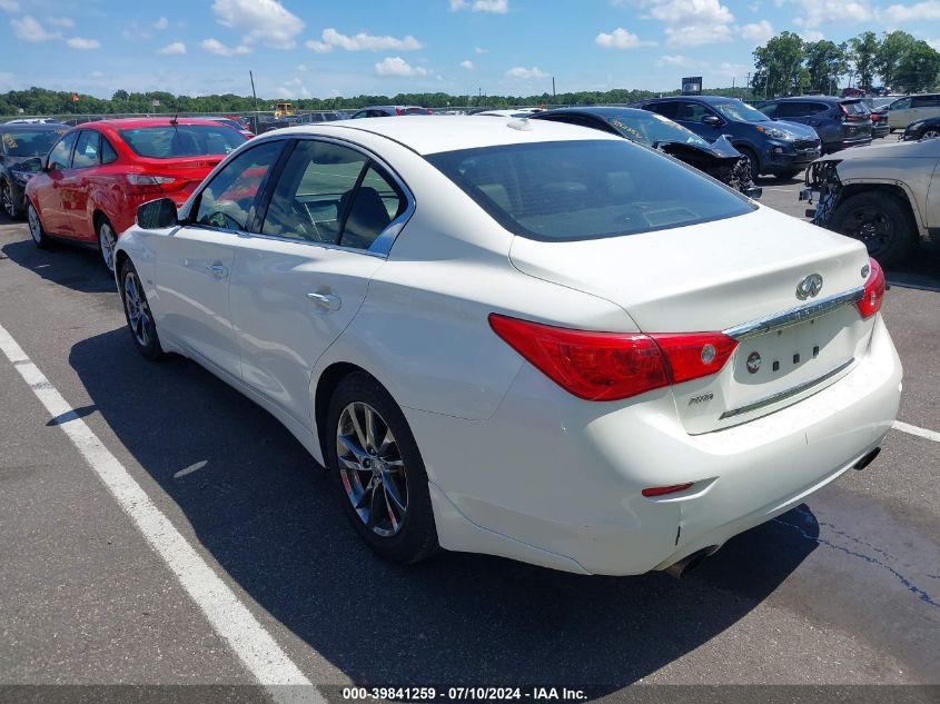 JN1EV7AR0HM838663 | 2017 INFINITI Q50