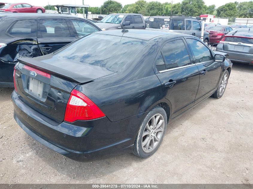 2011 Ford Fusion Se VIN: 3FAHP0HAXBR108727 Lot: 39841275