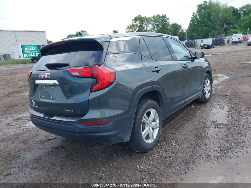 2020 GMC Terrain Sle VIN: 3GKALTEV4LL126181 Lot: 39841276