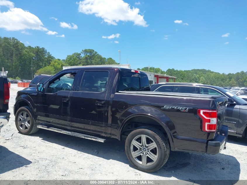 2018 FORD F-150 XLT - 1FTEW1EP3JFD59891