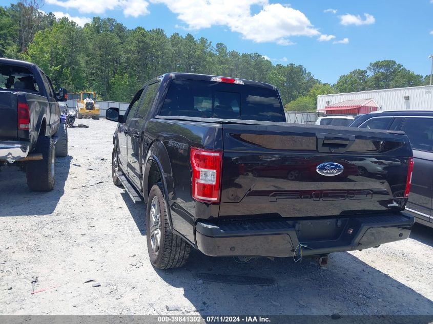 2018 FORD F-150 XLT - 1FTEW1EP3JFD59891