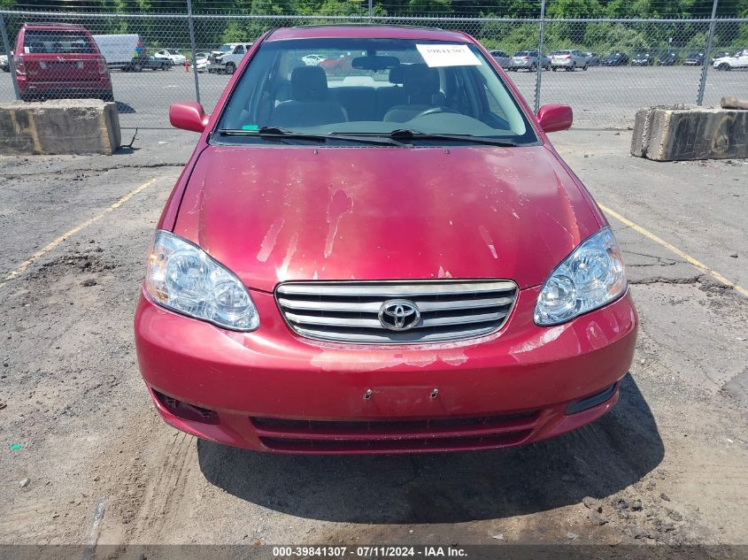 2T1BR38E03C152516 2003 Toyota Corolla Le