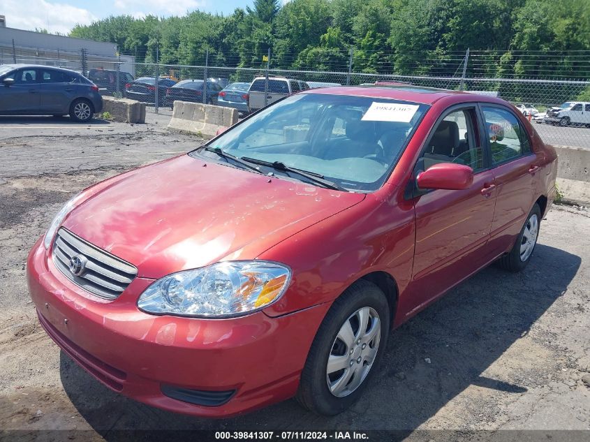 2T1BR38E03C152516 2003 Toyota Corolla Le