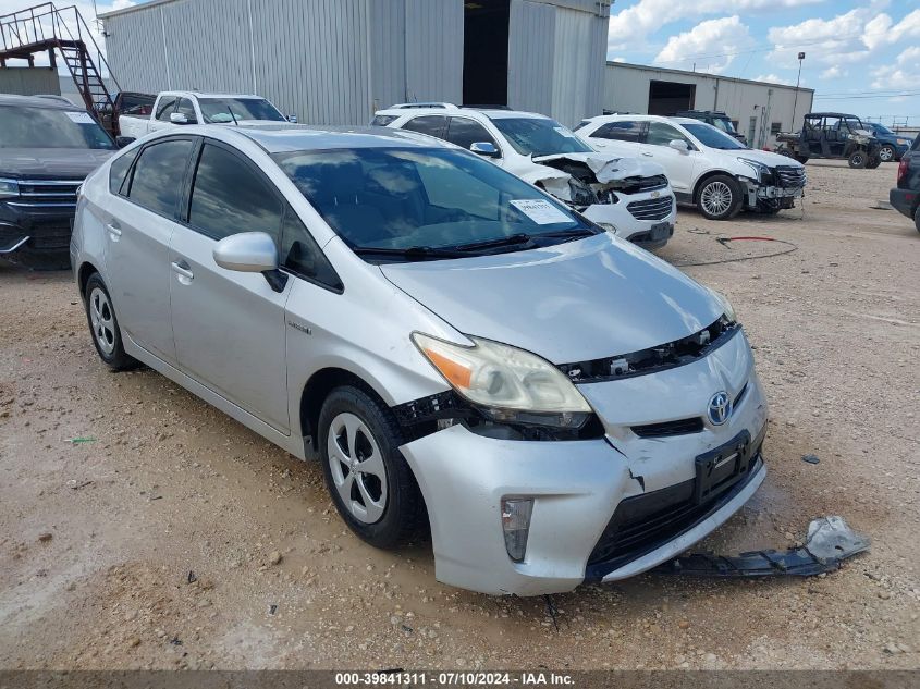 2013 Toyota Prius Three VIN: JTDKN3DU8D0344139 Lot: 39959711