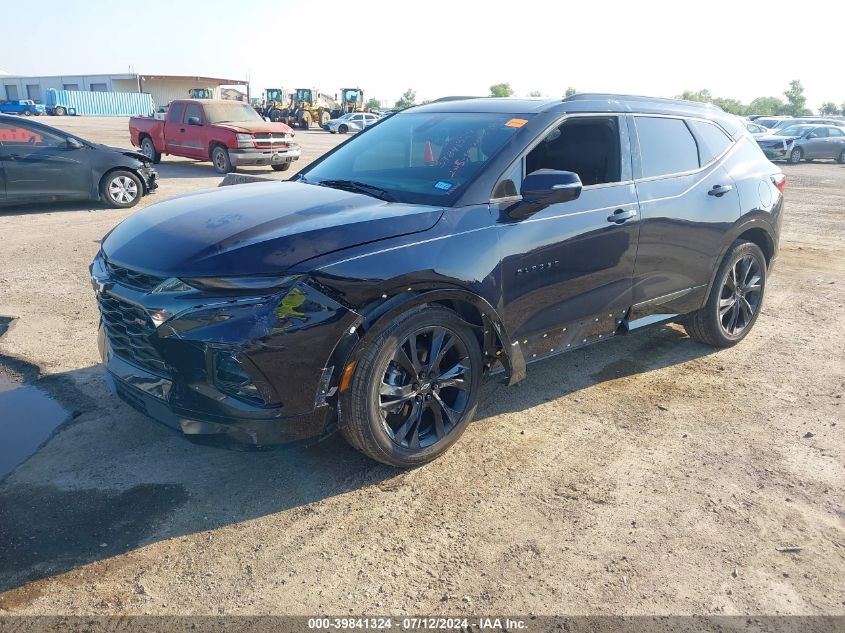 2021 Chevrolet Blazer Rs VIN: 3GNKBERS4MS544575 Lot: 39841324