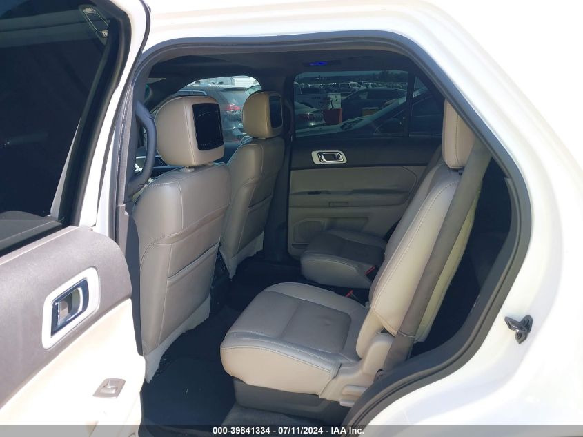 2013 Ford Explorer Limited VIN: 1FM5K8F85DGA20314 Lot: 39841334