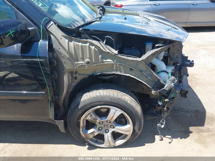 2014 Honda Pilot Ex-L VIN: 5FNYF4H58EB040201 Lot: 39841336