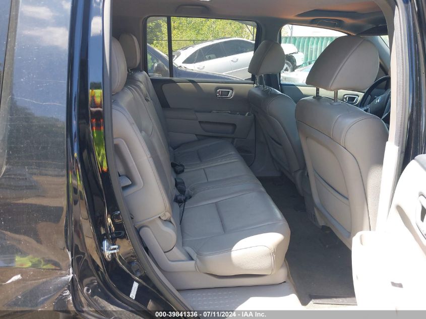 2014 Honda Pilot Ex-L VIN: 5FNYF4H58EB040201 Lot: 39841336