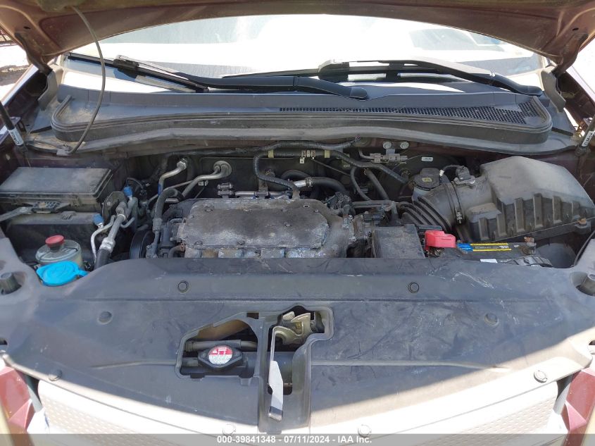 2009 Acura Mdx Technology Package VIN: 2HNYD28699H527260 Lot: 39841348