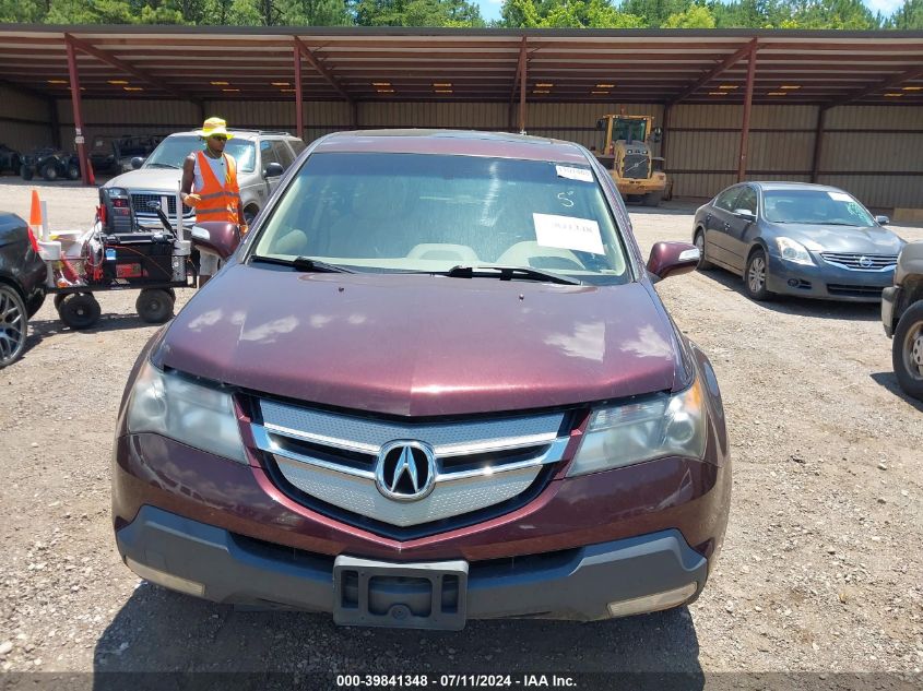 2009 Acura Mdx Technology Package VIN: 2HNYD28699H527260 Lot: 39841348