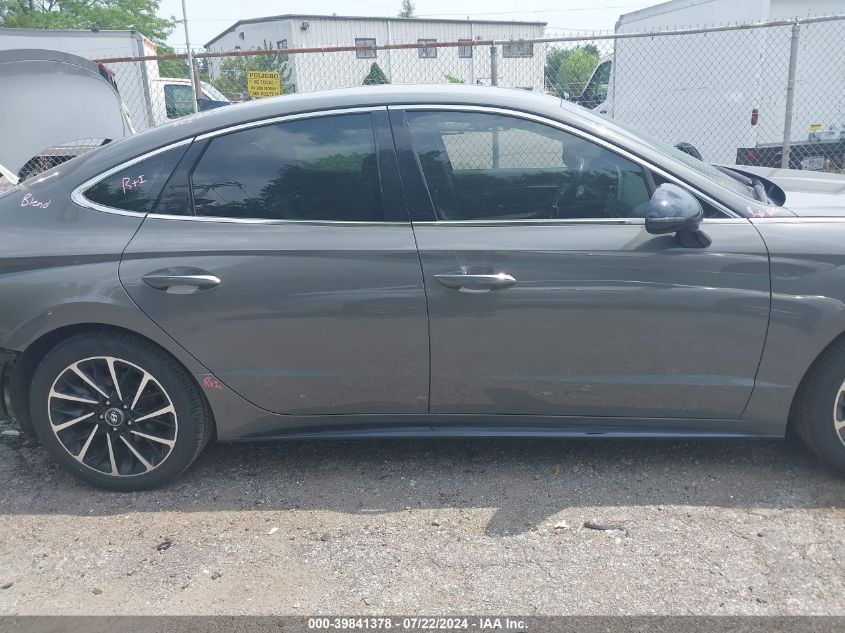 2020 Hyundai Sonata Sel Plus VIN: 5NPEJ4J27LH040187 Lot: 39841378