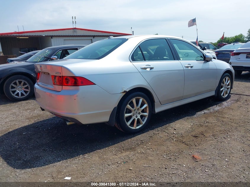 2007 Acura Tsx VIN: JH4CL96897C016758 Lot: 39841380