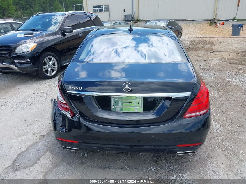 2014 Mercedes-Benz S 550 VIN: WDDUG8CB0EA040935 Lot: 39841400