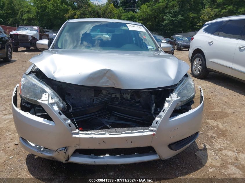 2014 Nissan Sentra Fe+ S/Fe+ Sv/S/Sl/Sr/Sv VIN: 3N1AB7AP0EY237252 Lot: 39841399