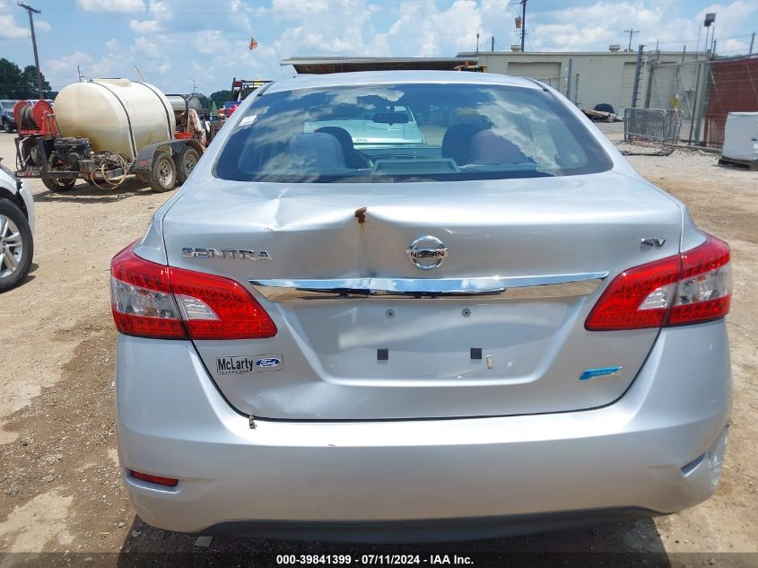 2014 Nissan Sentra Fe+ S/Fe+ Sv/S/Sl/Sr/Sv VIN: 3N1AB7AP0EY237252 Lot: 39841399