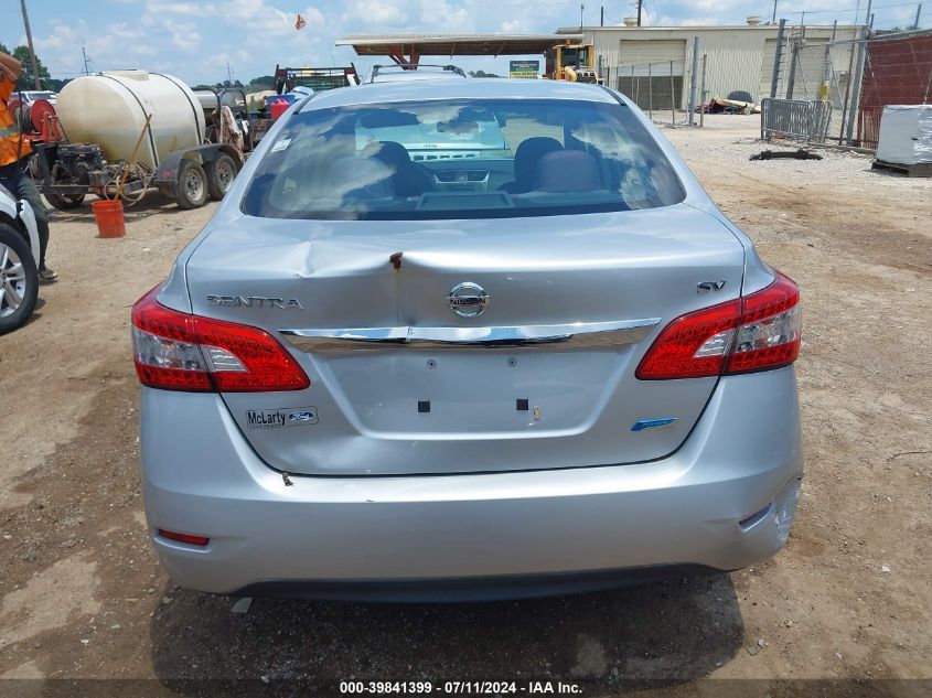 2014 Nissan Sentra Fe+ S/Fe+ Sv/S/Sl/Sr/Sv VIN: 3N1AB7AP0EY237252 Lot: 39841399