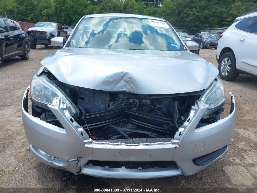 2014 Nissan Sentra Fe+ S/Fe+ Sv/S/Sl/Sr/Sv VIN: 3N1AB7AP0EY237252 Lot: 39841399