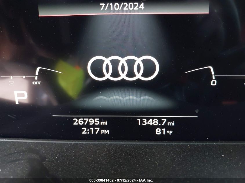 2021 Audi S4 Prestige Tfsi Quattro Tiptronic VIN: WAUC4AF45MA061391 Lot: 39841402