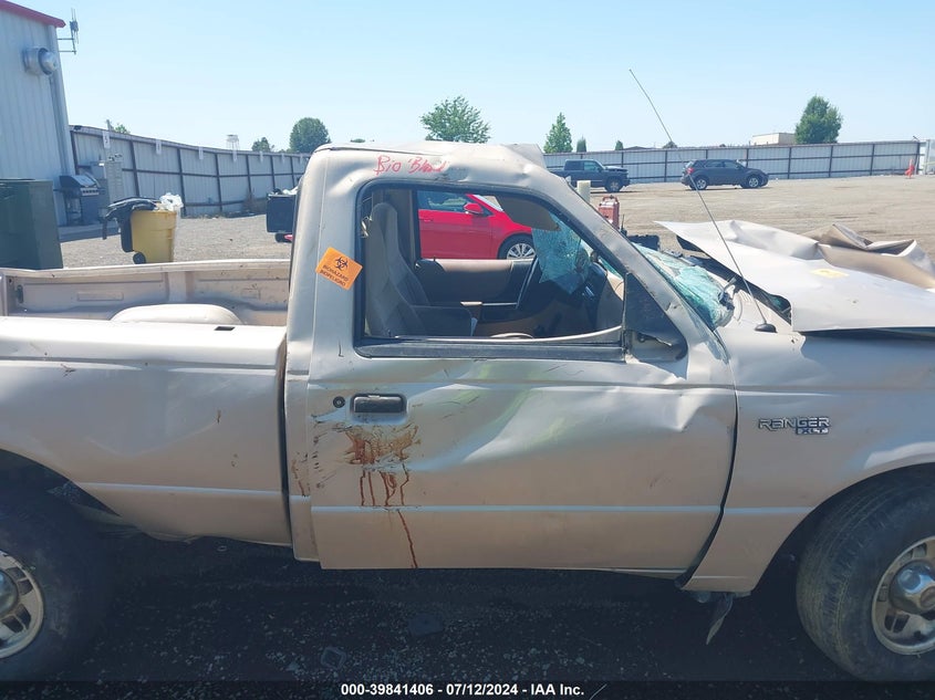 1997 Ford Ranger Splash/Xl/Xlt VIN: 1FTCR10A4VUB67494 Lot: 39841406