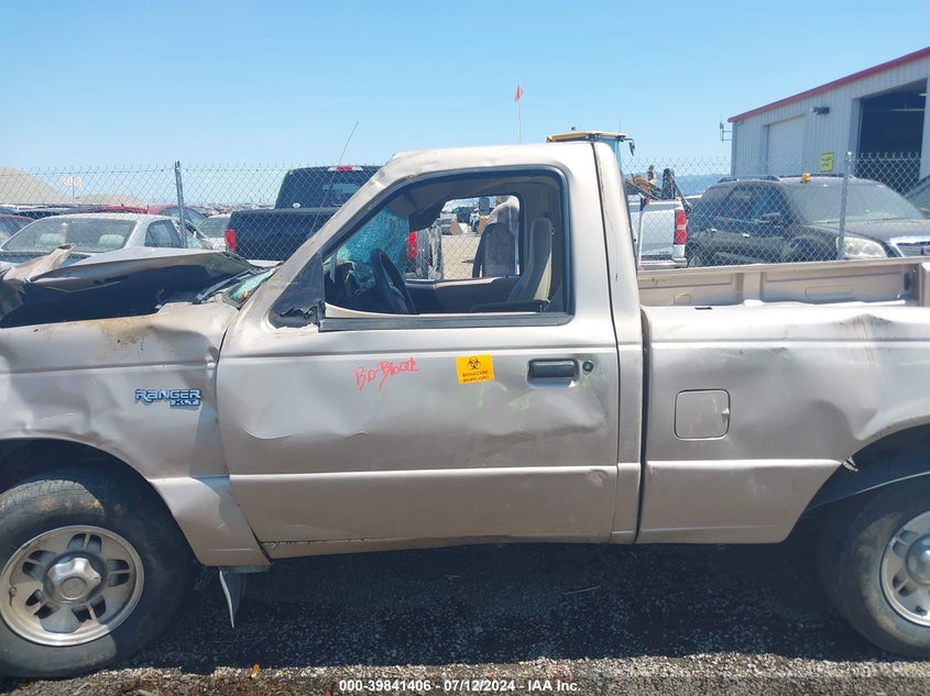 1997 Ford Ranger Splash/Xl/Xlt VIN: 1FTCR10A4VUB67494 Lot: 39841406