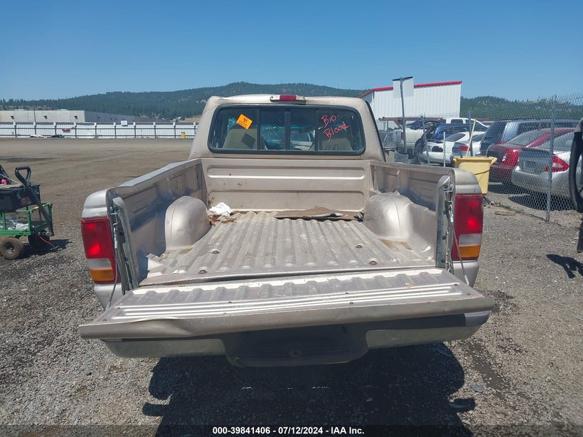 1997 Ford Ranger Splash/Xl/Xlt VIN: 1FTCR10A4VUB67494 Lot: 39841406