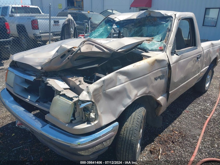 1997 Ford Ranger Splash/Xl/Xlt VIN: 1FTCR10A4VUB67494 Lot: 39841406