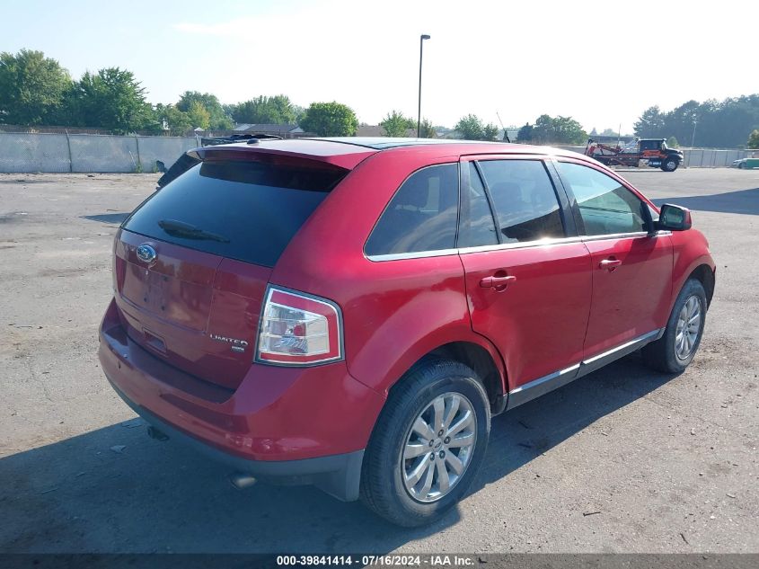 2008 Ford Edge Limited VIN: 2FMDK49C38BA76480 Lot: 39841414