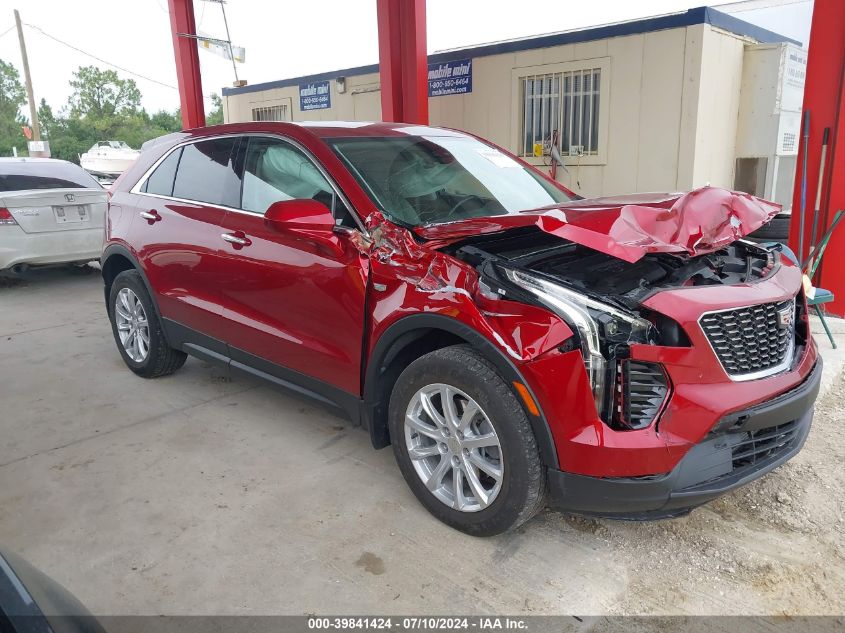 2022 Cadillac Xt4 Fwd Luxury VIN: 1GYAZAR40NF119929 Lot: 39841424