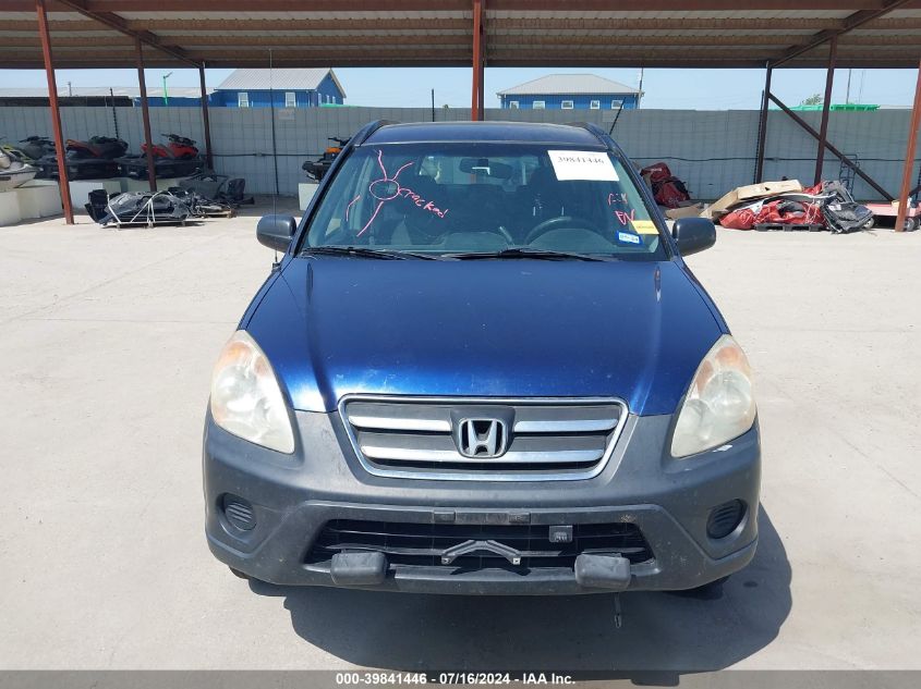 2005 Honda Cr-V Lx VIN: JHLRD68545C012854 Lot: 39841446