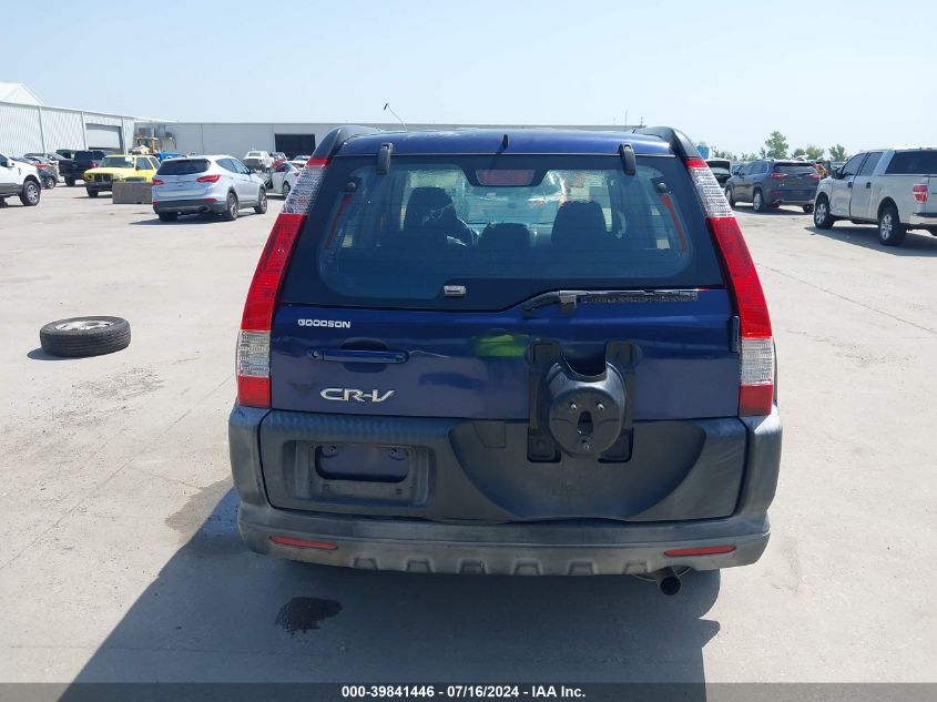 2005 Honda Cr-V Lx VIN: JHLRD68545C012854 Lot: 39841446