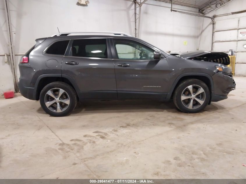 2019 Jeep Cherokee Limited 4X4 VIN: 1C4PJMDX3KD365472 Lot: 39841477