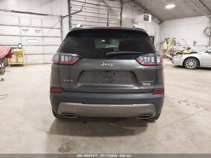 2019 Jeep Cherokee Limited 4X4 VIN: 1C4PJMDX3KD365472 Lot: 39841477