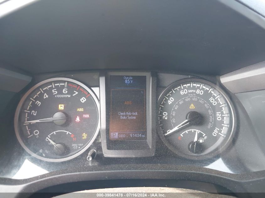 2020 Toyota Tacoma Double Cab/Sr/Sr5/Trd Sport/Trd Off Road/Trd Pro VIN: 3TYCZ5AN5LT007087 Lot: 39841478