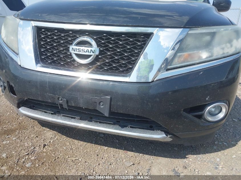 2015 Nissan Pathfinder S/Sv/Sl/Platinum VIN: 5N1AR2MM0FC672503 Lot: 39841484