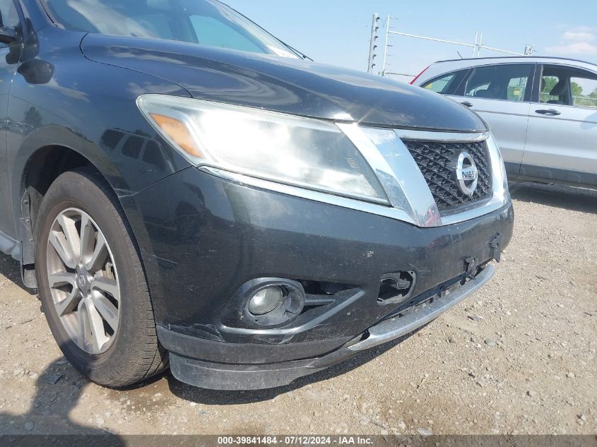 2015 Nissan Pathfinder S/Sv/Sl/Platinum VIN: 5N1AR2MM0FC672503 Lot: 39841484