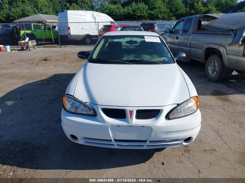 2005 Pontiac Grand Am Se VIN: 1G2NE52E45M217813 Lot: 39841499