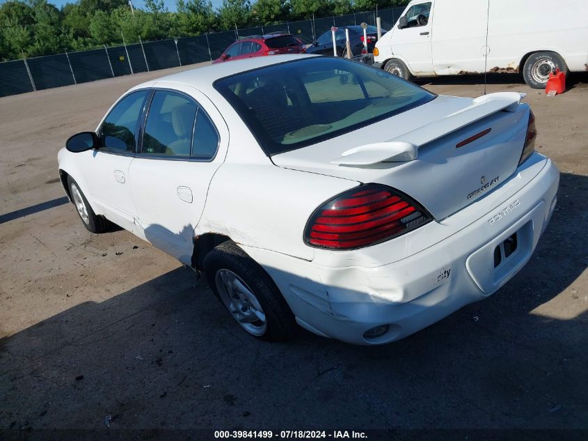 2005 Pontiac Grand Am Se VIN: 1G2NE52E45M217813 Lot: 39841499