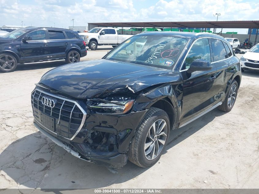 WA1AAAFY5M2037537 2021 AUDI Q5 - Image 2