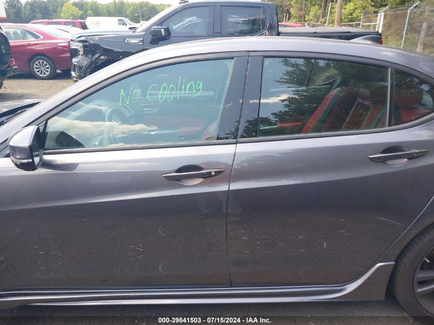 2020 Acura Tlx A-Spec/A-Spec W/Red Leather VIN: 19UUB2F62LA004134 Lot: 39841503