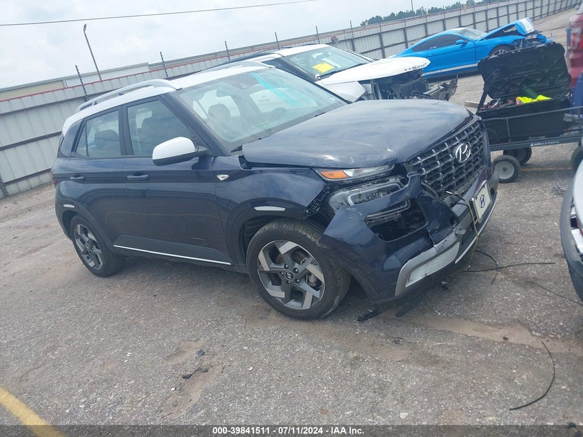 2022 Hyundai Venue Limited VIN: KMHRC8A37NU153184 Lot: 39841511