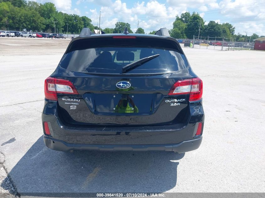 2017 Subaru Outback 3.6R Limited VIN: 4S4BSENC8H3202092 Lot: 39841520